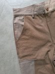 画像3: 【Mr.Remake Man.】 "REMAKE BROWNDUCK DOUBLE KNEE PANT"