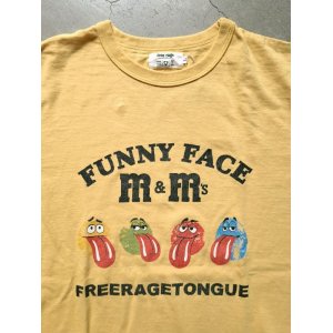 画像: 【free rage】"FUNNY FACE Recycle cotton S/S TEE"