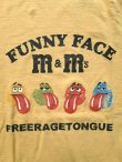 画像3: 【free rage】"FUNNY FACE Recycle cotton S/S TEE"