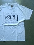 画像1: 【PRISON BLUES】"USA PLATE LOGO T-SHIRTS / WHITE"