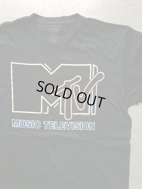 画像1: 【AMERICAN CLASSICS】"MTV Neon Sign Classic Logo Graphic Tee"