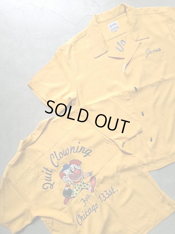 画像1: 【HOUSTON】”BOWLING SHIRT (CROWN)”