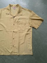 画像: 【BIG MIKE】"Aloha Rayon Mix S/S Shirt / MUSTARD"