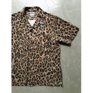 画像: 【HOUSTON】"ALOHA SHIRTS / LEOPARD (KHAKI)"