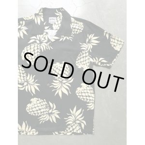 画像: 【HOUSTON】"ALOHA SHIRTS / PINEAPPLE (BLACK)"