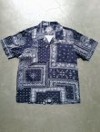 画像2: 【HOUSTON】"ALOHA SHIRTS / BANDANA (NAVY)"