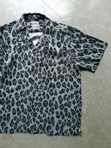 画像: 【HOUSTON】"ALOHA SHIRTS / LEOPARD (GREY)"