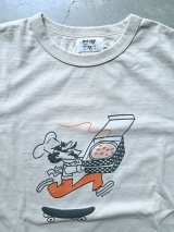 画像: 【free rage】"PIZZA Recycle cotton S/S TEE"