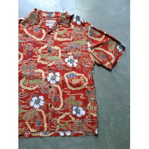 画像: Hilo Hattie"VINTAGE SCENIC MEN'S ALOHA SHIRT"