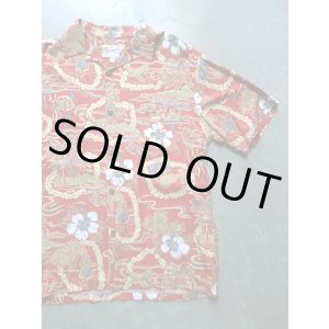 画像: Hilo Hattie"VINTAGE SCENIC MEN'S ALOHA SHIRT"