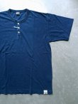 画像1: 【HOUSTON】”INDIGO HENLEY NECK S/S TEE”