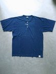 画像2: 【HOUSTON】”INDIGO HENLEY NECK S/S TEE”