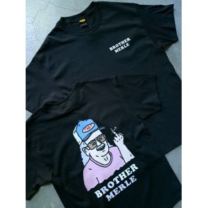 画像: 【BROTHER MERLE】"S/S Crew T-Shirt - Dwight / Black"