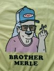 画像8: 【BROTHER MERLE】"S/S Crew T-Shirt - Dwight / Banana"