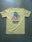 画像7: 【BROTHER MERLE】"S/S Crew T-Shirt - Dwight / Banana"