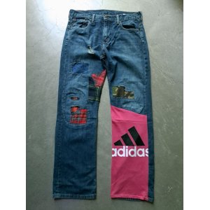 画像: 【Mr.Remake Man 】”Patchwork Denim Pants”