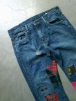 画像2: 【Mr.Remake Man 】”Patchwork Denim Pants”