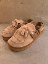 画像: 【SHAKA】"MOC MULE TASSEL SUEDE"