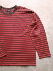 画像3: 【Jagged Edge Mountain Gear】"CLIMBING BORDER L/S TEE / RED"