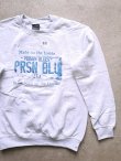 画像1: 【PRISON BLUES】"USA PLATE CREW NECK SWEAT SHIRT"