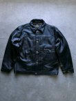 画像2: 【HOUSTON】”COW LEATHER TRACK JACKET”