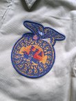 画像4: 【HOUSTON】”CORDUROY EMBROIDERY FFA JACKET / NATURAL”