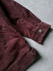 画像14: 【HOUSTON】”CORDUROY EMBROIDERY FFA JACKET / BURGUNDY”