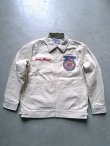 画像2: 【HOUSTON】”CORDUROY EMBROIDERY FFA JACKET / NATURAL”