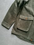 画像5: 【modem design】 "Corduroy Nocollar Shirt Jacket"