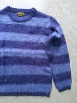 画像: 【UNIVERD72】"MOHAIR TOUCH SWEATER / BORDER