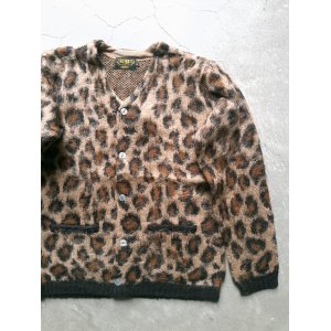 画像: 【UNIVERD72】"MOHAIR TOUCH CARDIGAN (LEOPARD)"