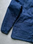 画像4: 【ROKX】”DENIM QUILT CARDIGAN  / DARK USED”