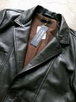 画像12: 【modem design】"SHEEP LEATHER TAILORED JACKET / BROWN"