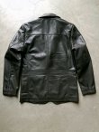 画像8: 【modem design】"SHEEP LEATHER TAILORED JACKET / BROWN"