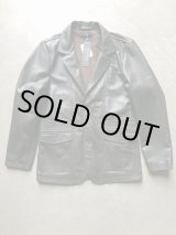 画像: 【modem design】"SHEEP LEATHER TAILORED JACKET / BROWN"