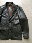 画像2: 【modem design】"SHEEP LEATHER TAILORED JACKET / BROWN"