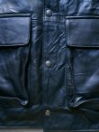 画像7: 【modem design】"Reproduct Leather Flight Jacket"