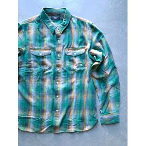 画像: 【RRL】”Check Flannel Work Shirt”