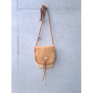 画像: 【Nasngwam× Early Morning】”DEERSKIN MEDICINE BAG / CAMEL”