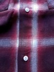 画像8: 【BIG MIKE】"Ombre Check Shirts / PURPLE"