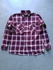 画像2: 【BIG MIKE】"Ombre Check Shirts / PURPLE"