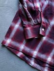 画像7: 【BIG MIKE】"Ombre Check Shirts / PURPLE"