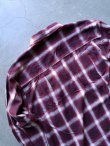 画像10: 【BIG MIKE】"Ombre Check Shirts / PURPLE"