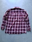 画像9: 【BIG MIKE】"Ombre Check Shirts / PURPLE"