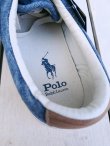 画像8: 【POLO Ralph Lauren】”KEATON-WASHED DENIM SNEAKER"