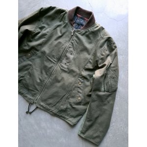 画像: 【Nasngwam】 "BARBARIAN FLIGHT JACKET / OLIVE"