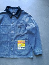 画像: 【BIG MIKE】"Duck Collar Denim Coverall / HICKORY"