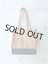 画像: 【carhartt】"VERTICAL SNAP TOTE BAG / Carhartt Brown"