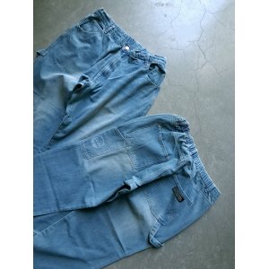 画像: 【FAR EAST NETWORK】”Denim Painter Pants / Light Indigo”