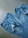 画像2: 【FAR EAST NETWORK】”Denim Painter Pants / Light Indigo”